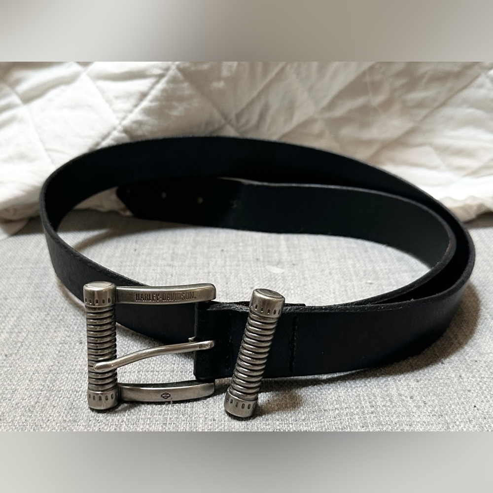 Men’s leather Harley Davidson belt size 40